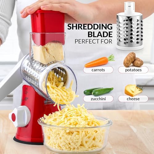 3-in-1 Multifunction Vegetable Cutter - Circular Chopper