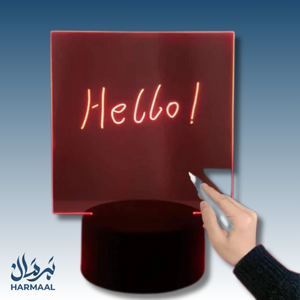 Led writing base