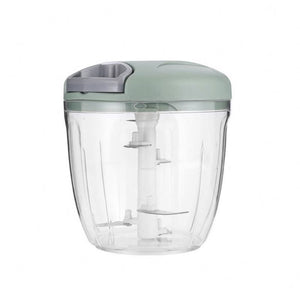 4-Blade Hand-Pull Mini Vegetable Chopper