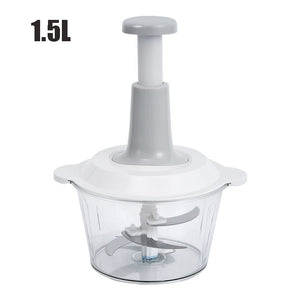 Manual Press-Type Mini Food Processor Garlic Cutter