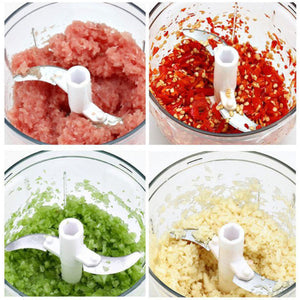 Portable Hand-Pull Vegetable Grinder & Garlic Crusher