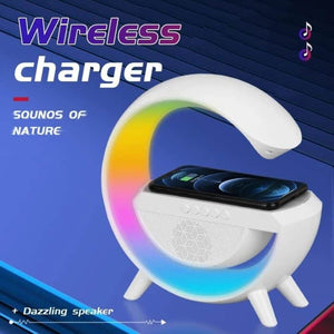 RGB wirless charging desk lamp