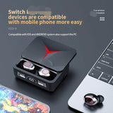 M90 Pro TWS Earbuds 5.3 LED Light Wireless Gaming Earphones