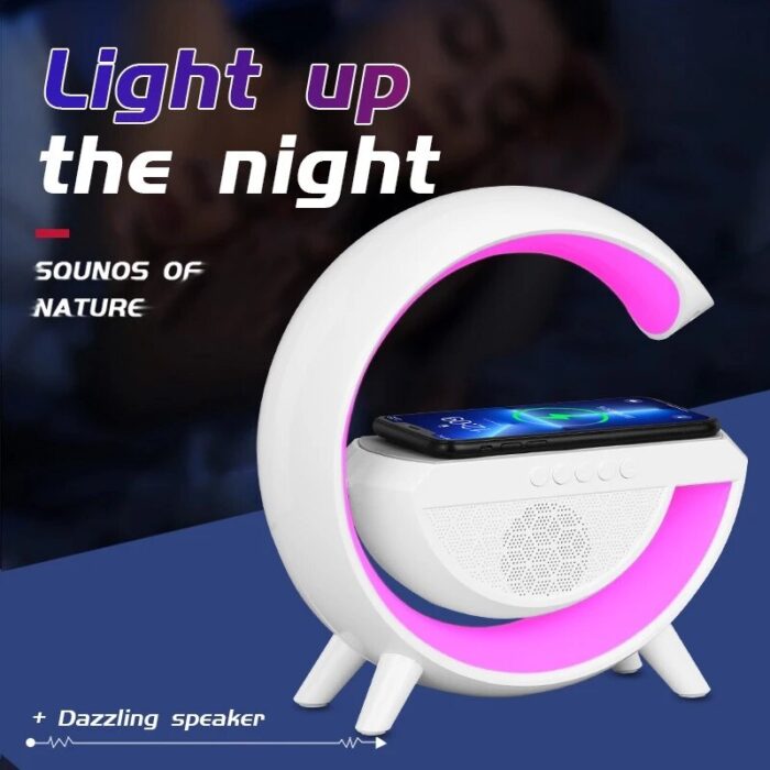 RGB wirless charging desk lamp