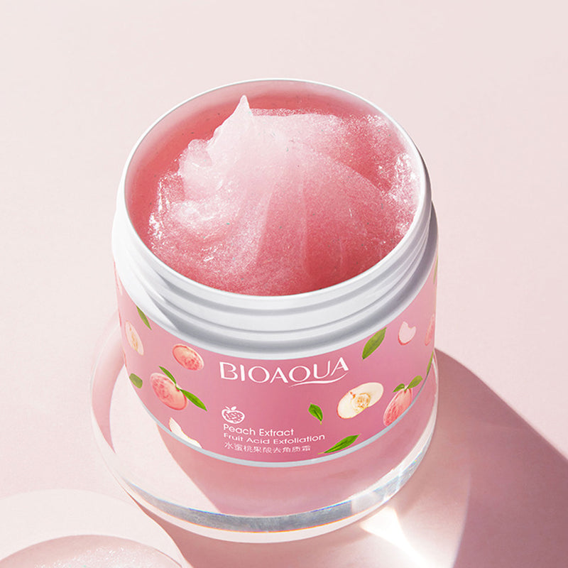 Bioaqua peach extract exfoliating Gel face cream