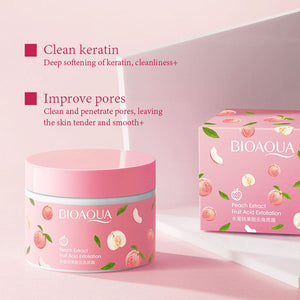 Bioaqua peach extract exfoliating Gel face cream