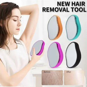 Crystal Hair Eraser Painless Exfoliation Hair Removal Tool For Arms and Legs