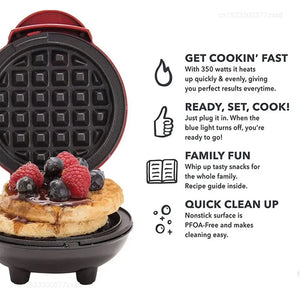 Mini Waffle Maker Breakfast Machine