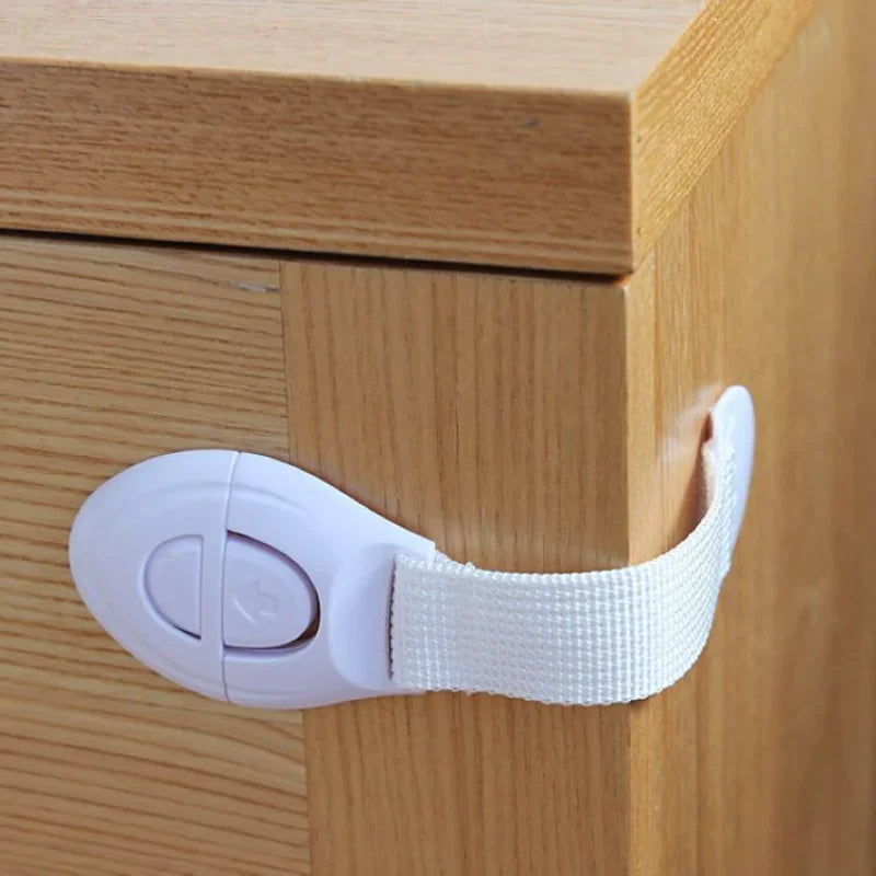 3 pcs Cabinet Safety Plastic Lock For Childrens