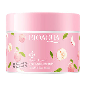 Bioaqua peach extract exfoliating Gel face cream