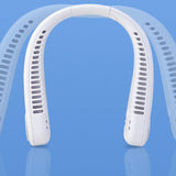 Neck Fan Portable Bladeless Hanging Neck 600mAh Rechargeable